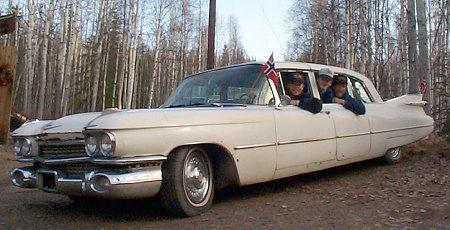 De tre mush'eterer. Klikk paa bildet!